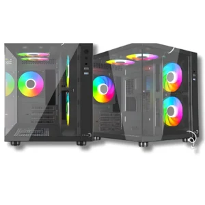 E-Dragon Light Fury EG-1116 Black Mid-Tower microATX Gaming Case