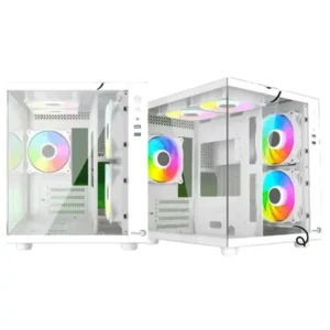 E-Dragon Light Fury EG-1116 White Mid-Tower microATX Gaming Case