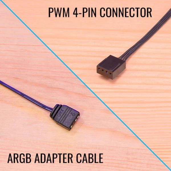 AeroCool Cyclon 4F ARGB CPU Air Cooler - White - Image 4