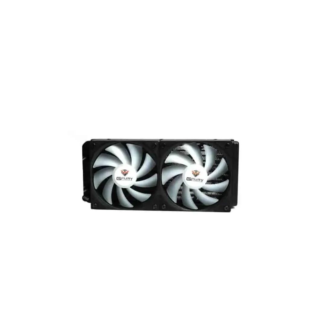 GFury GF-240 Hurrican Black 240mm ARGB Liquid CPU Cooler - Image 7