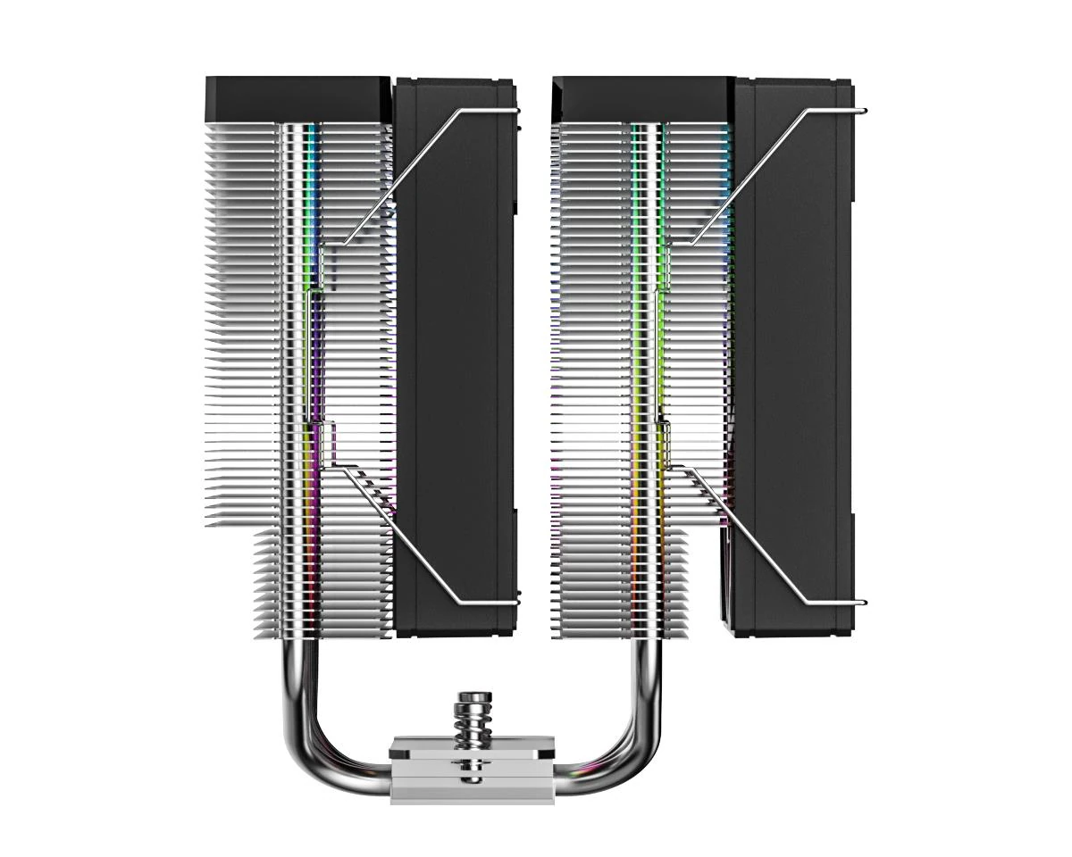 ID-Cooling FROZN A620 Pro SE ARGB Dual-Tower CPU Air Cooler, Powder-Groove Combined 6x Heatpipes, Dual Silent 120mm Fans - Image 5