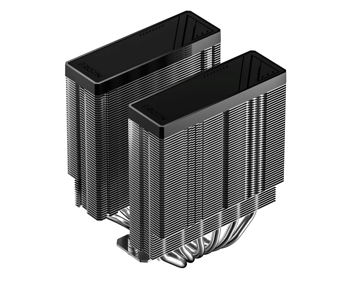 ID-Cooling FROZN A620 Pro SE ARGB Dual-Tower CPU Air Cooler, Powder-Groove Combined 6x Heatpipes, Dual Silent 120mm Fans - Image 6
