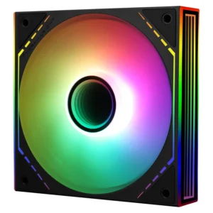 Thermalright TL-M12R-S Reverse CPU ARGB Fan 120mm Case Cooler Fan ARGB, 4pin PWM Connector Silent Computer Fan with S-FDB Bearing, Desktop Cooling Inverted Fan has Side ARGB Mirror Light Effect