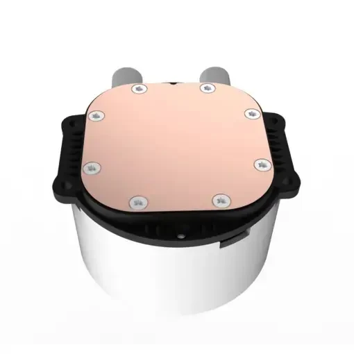 DarkFlash Radiant DC 240 ARGB AIO 240mm Liquid CPU Cooler – White - Image 6