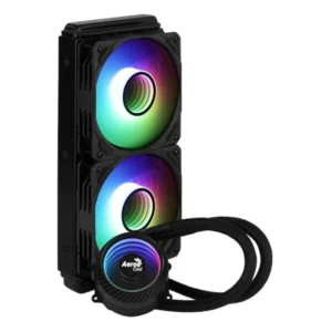 AeroCool Mirage L240 ARGB AIO Liquid CPU Cooler - Black