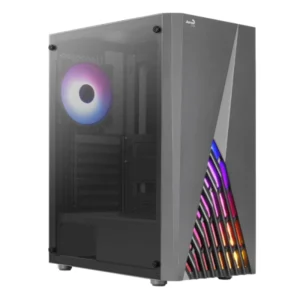AeroCool Delta RGB Tempered Glass Mid-Tower ATX Case