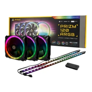 Antec Prizm 120 ARGB 3+2+C Fans 3-In-1 with 2 ARGB LED Strips