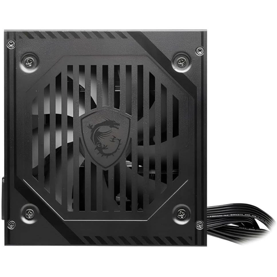 MSI MAG A600DN Gaming Power Supply - 80 Plus Certified 600W, Non-Modular, Low Noise ATX PSU - Image 3