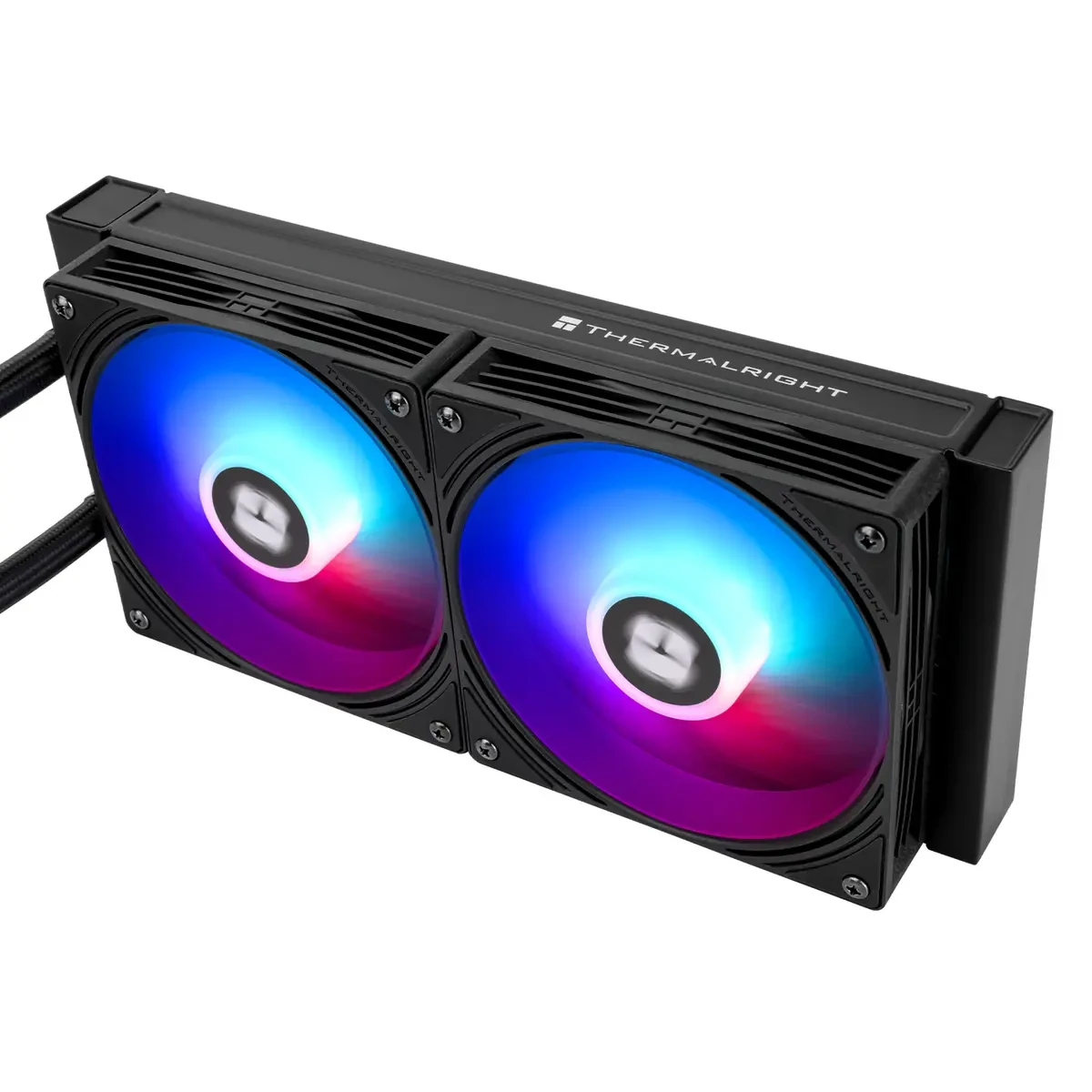 Thermalright Aqua Elite 240 V6 ARGB Black CPU Liquid Cooler, 2x120mm Water Radiator AIO CPU Cooler - Image 4