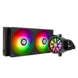 Thermalright Aqua Elite 240 V6 ARGB Black CPU Liquid Cooler, 2x120mm Water Radiator AIO CPU Cooler