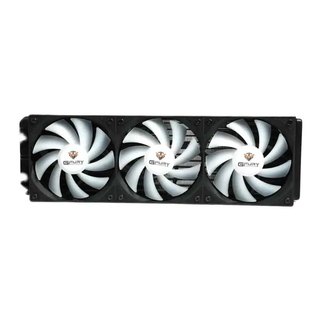 GFury GF-360 Hurrican Black 360mm ARGB Liquid CPU Cooler - Image 2