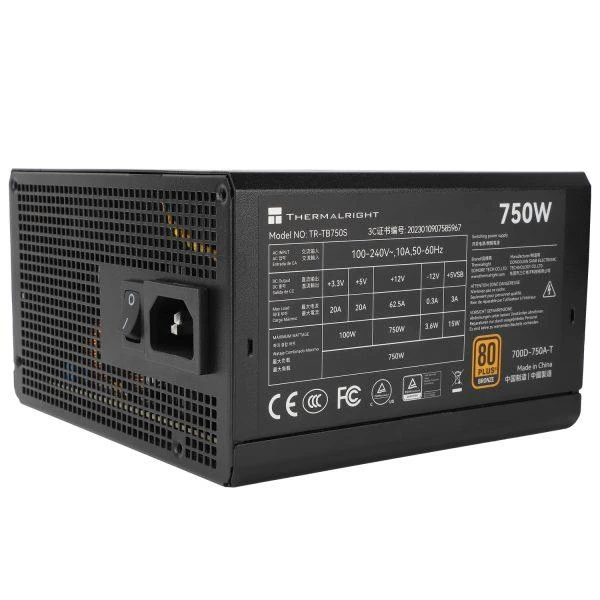 Thermalright TB-750S 750W 80 Plus Bronze Power Supply - Image 4