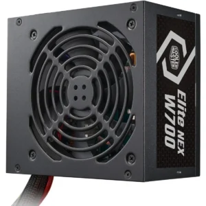 Cooler Master Elite NEX 700W 230V Non Modular Power Supply, 80 Plus Standard Certified, Active PFC & Dual Forward Topology Design, 120mm Sleeve Fan, Black