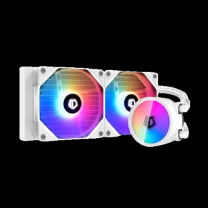 ID-Cooling ZoomFlow 240 XT V2 ARGB AIO 240mm Liquid CPU Cooler - White