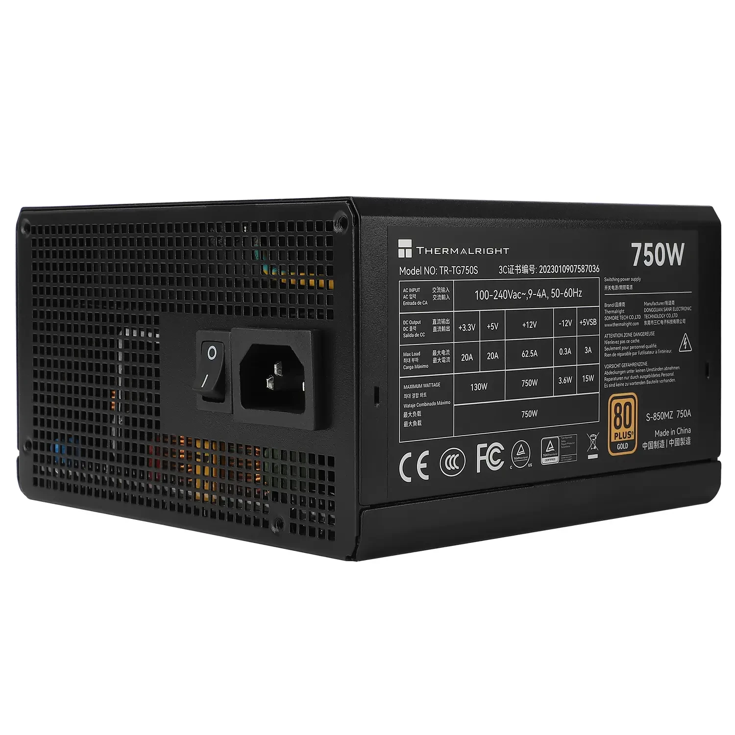 Thermalright TG-750S 750W 80 Plus Gold Power Supply - Image 5