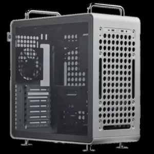 Cooler Master Qube 540 Compact ATX Cube Design Case - Modular Internal Layout, 360mm Radiator Support, USB 3.2 Gen 2x2 Type-C Port (Moonstone)