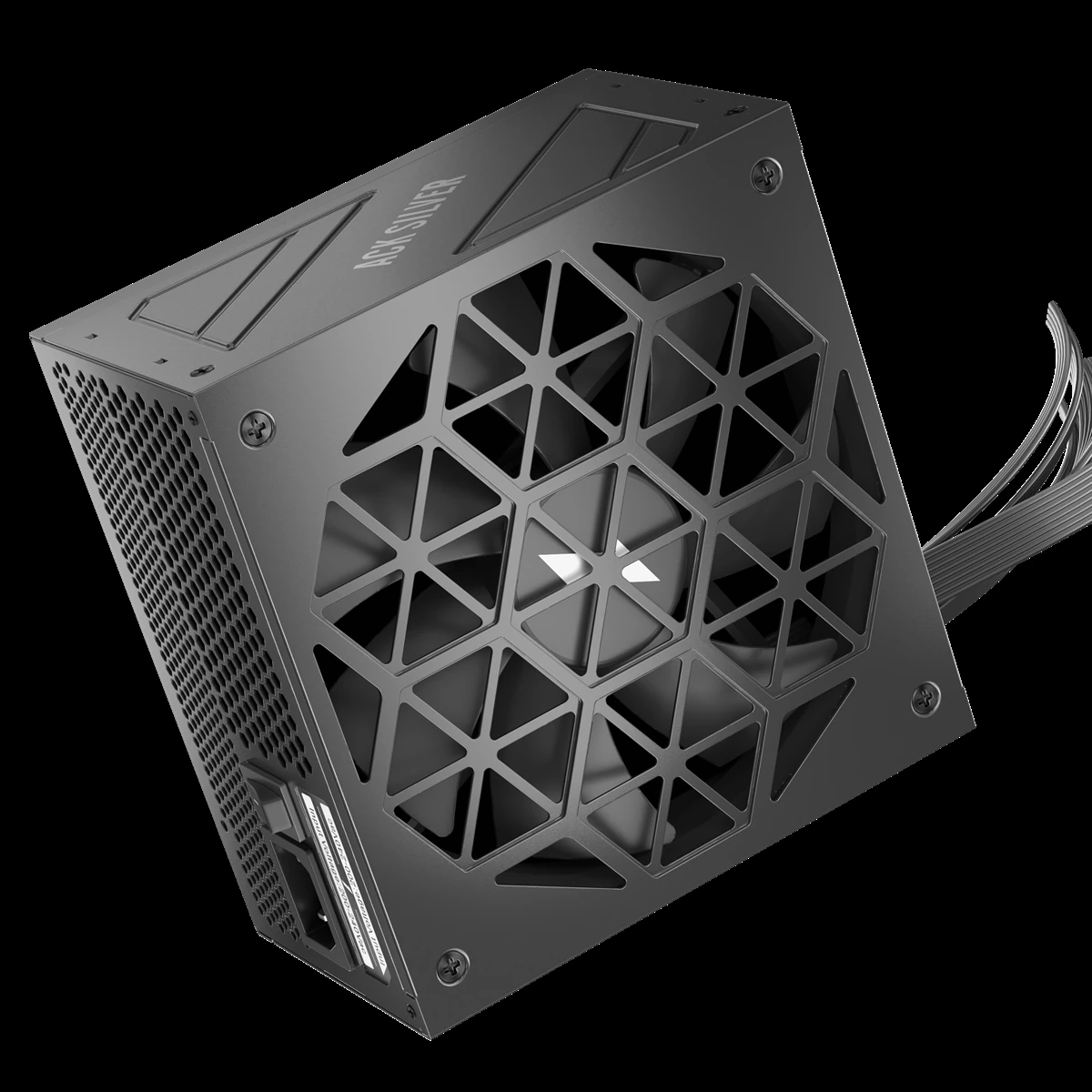 1st Player ACK Silver 750W 80+ Silver Non-Modular ATX Power Supply, Black - Image 4