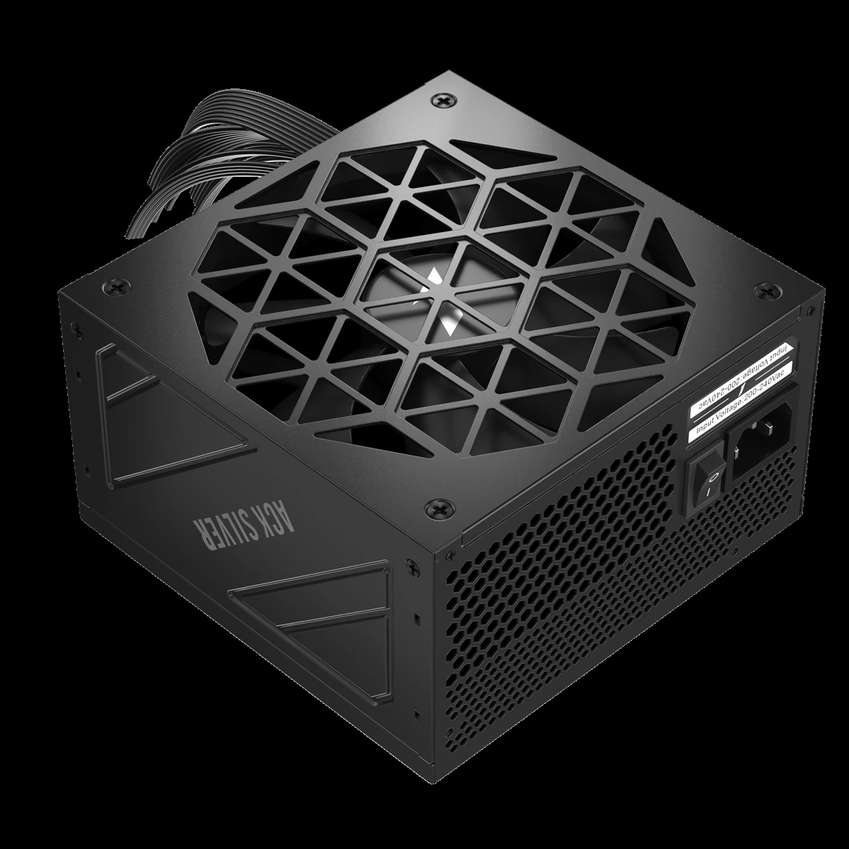 1st Player ACK Silver 750W 80+ Silver Non-Modular ATX Power Supply, Black - Image 5
