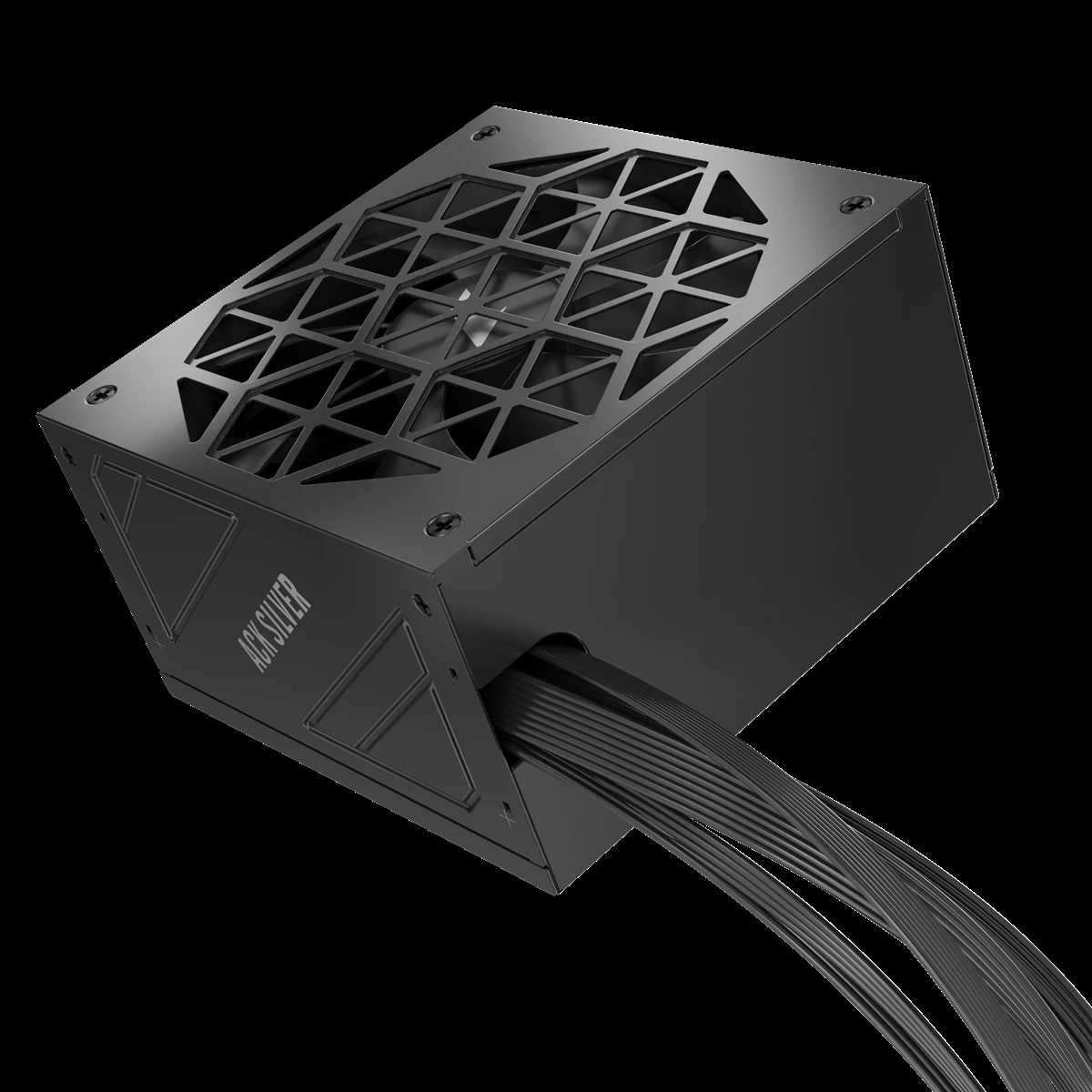 1st Player ACK Silver 750W 80+ Silver Non-Modular ATX Power Supply, Black - Image 6