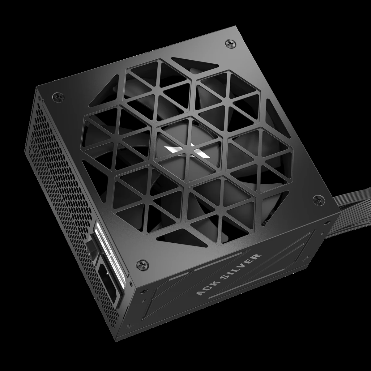 1st Player ACK Silver 750W 80+ Silver Non-Modular ATX Power Supply, Black - Image 7