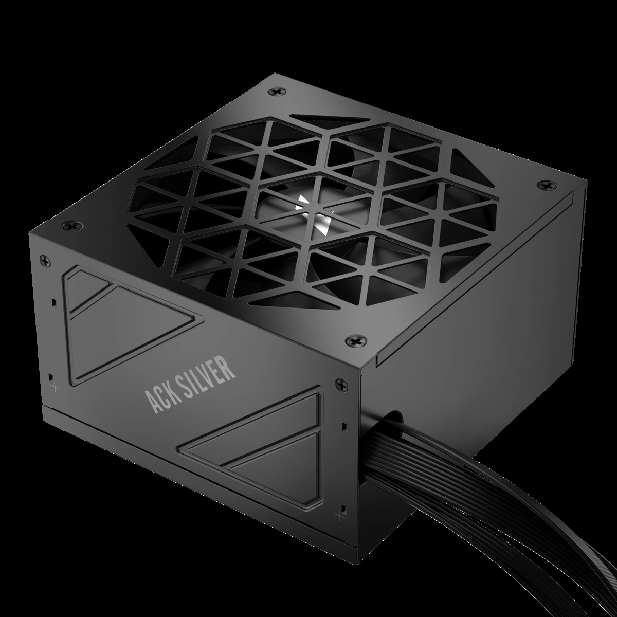 1st Player ACK Silver 750W 80+ Silver Non-Modular ATX Power Supply, Black