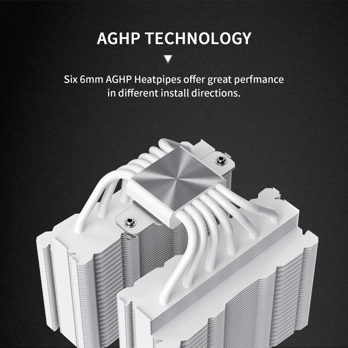 Thermalright Peerless Assassin 140 Digital White CPU Cooler Air with 6 Heatpipes, Magnetic Display Board Top Cover, Heatsink CPU Cooler - Image 2