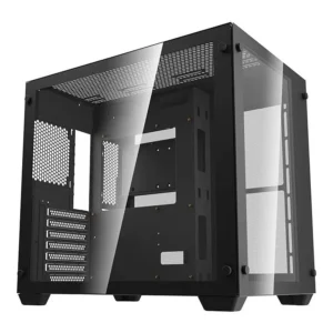 DarkFlash C285 Tempered Glass Mid-Tower ATX Gaming Case - Black