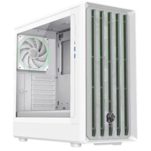 GameMax Claw 460 WH ARGB Mid-Tower ATX Gaming Case - White