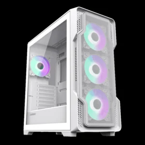 GameMax Siege White ARGB Mid-Tower ATX Gaming Case
