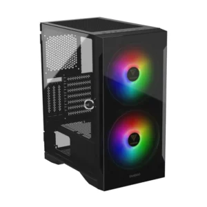 Gamdias Apollo E2 Elite RGB Mid-Tower Chassis ATX Gaming PC Case with 2 ARGB Fan