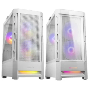 Cougar DuoFace RGB Mid-Tower ATX Case - White