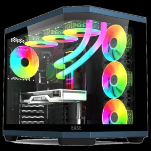 Ease EC124B Pro ARGB Mid-Tower ATX Gaming Case