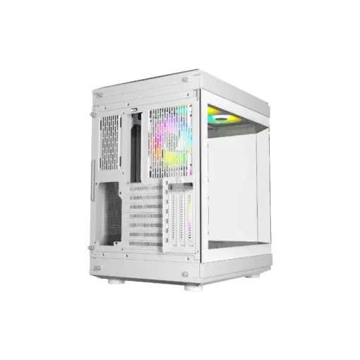 Thunder Carbon TGC-639W ATX Gaming Case - White - Image 3