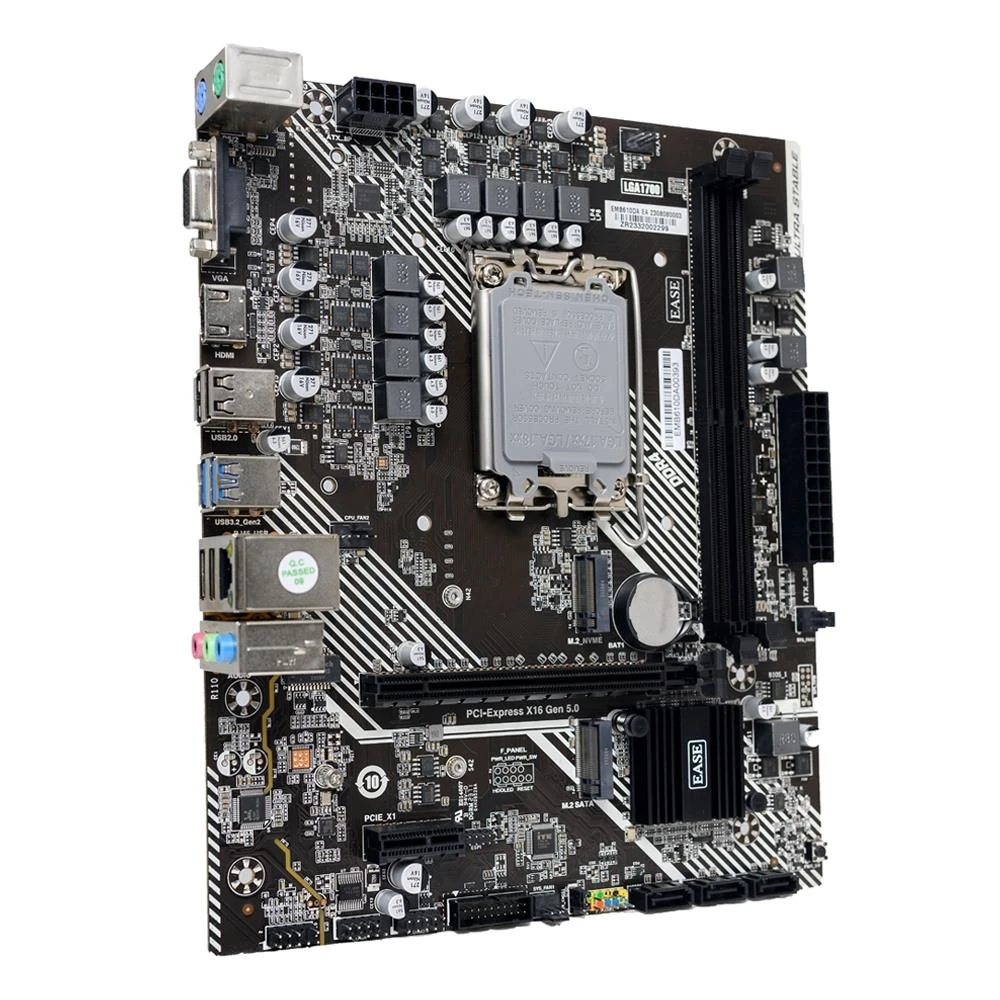 Ease EMB610A DDR4 Intel 12/13th Gen microATX Motherboard - Image 2