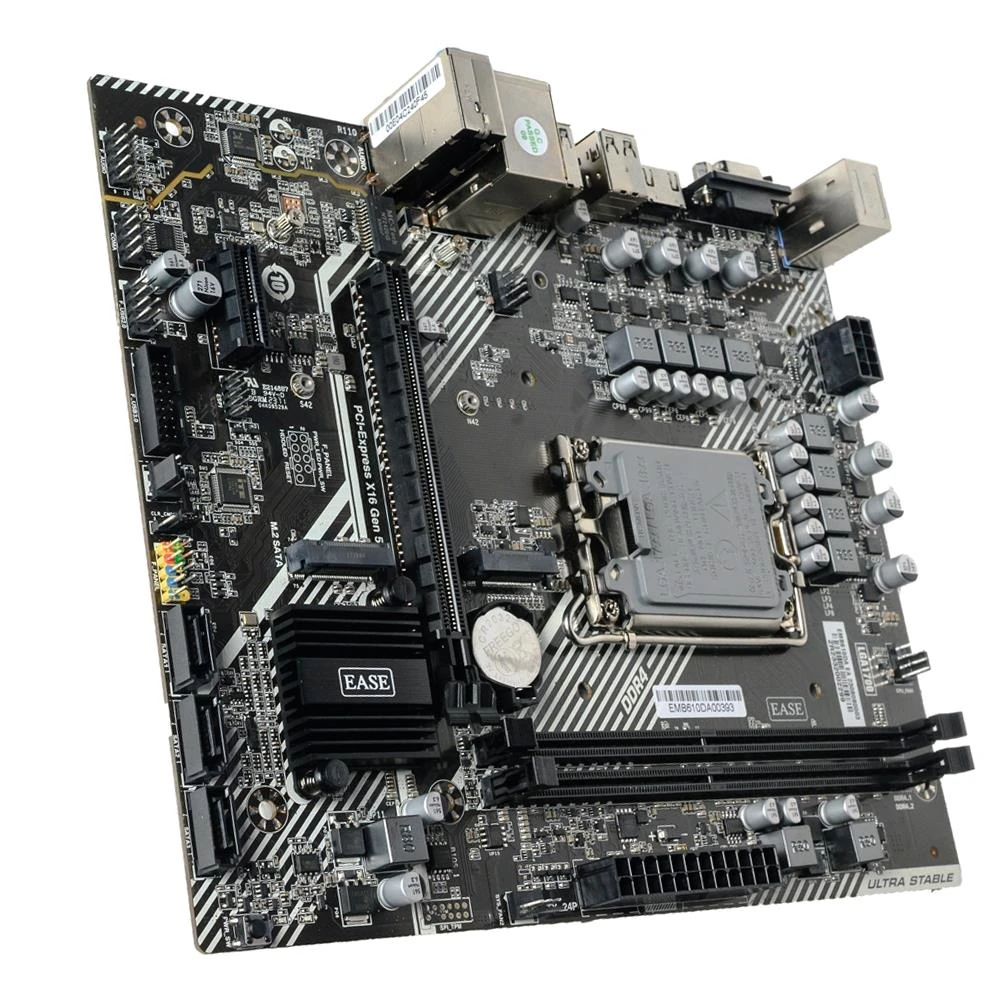 Ease EMB610A DDR4 Intel 12/13th Gen microATX Motherboard - Image 4