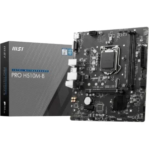 MSI Pro H510M-B Intel 10/11th Gen microATX Motherboard