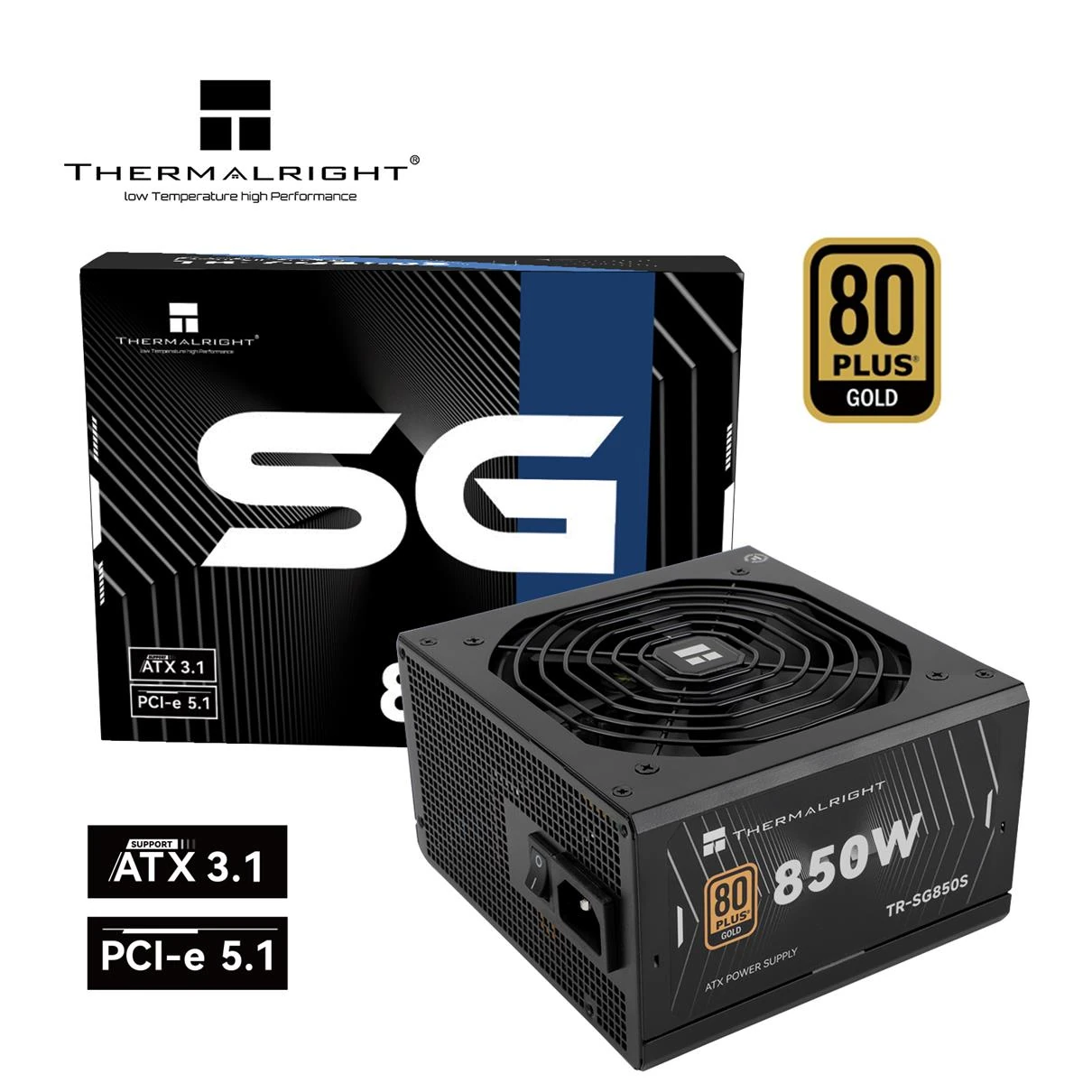 Thermalright SG-850S 850W 80 Plus Gold Power Supply