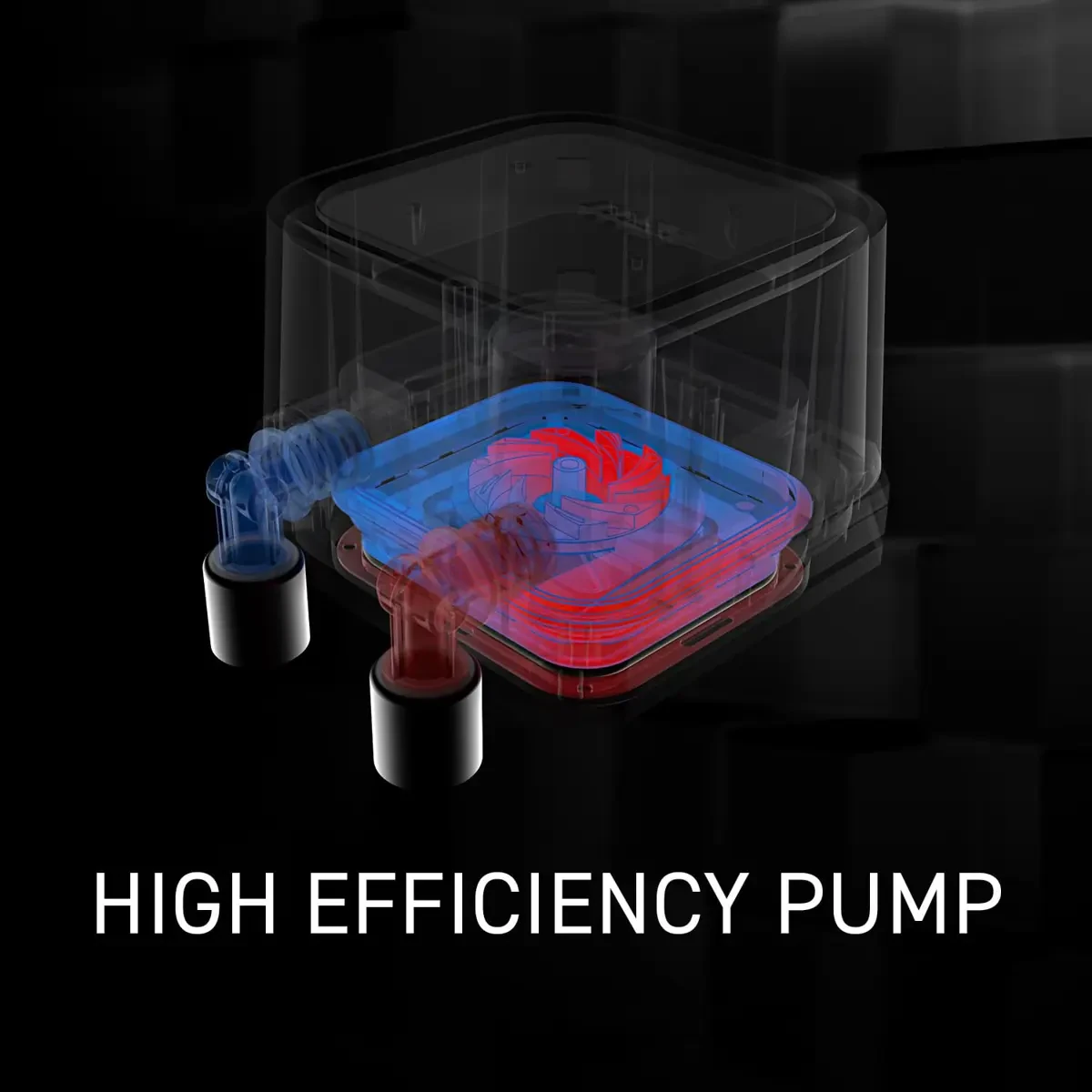 MSI MAG Coreliquid A13 360 AIO ARGB CPU Liquid Cooler, 360mm Radiator, Triple 120mm ARGB PWM Fans, Black - Image 5