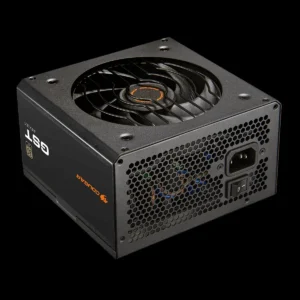 Cougar GST 750W 80 Plus Gold Non-Modular Power Supply, PCIe 5.1, Native ATX 3.1, Black