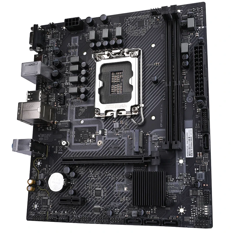 Colorful H610M-E M.2 V20 DDR4 Intel 12/13/14th Gen microATX Motherboard - Image 2
