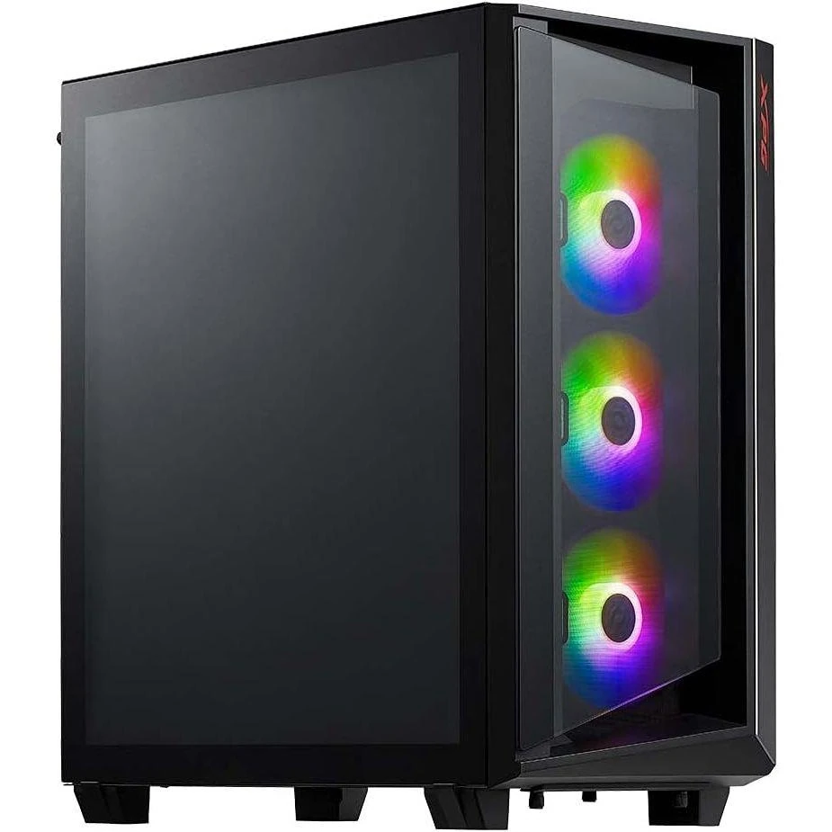 XPG Cruiser ARGB Mid-Tower ATX Gaming Case - Black - Image 2