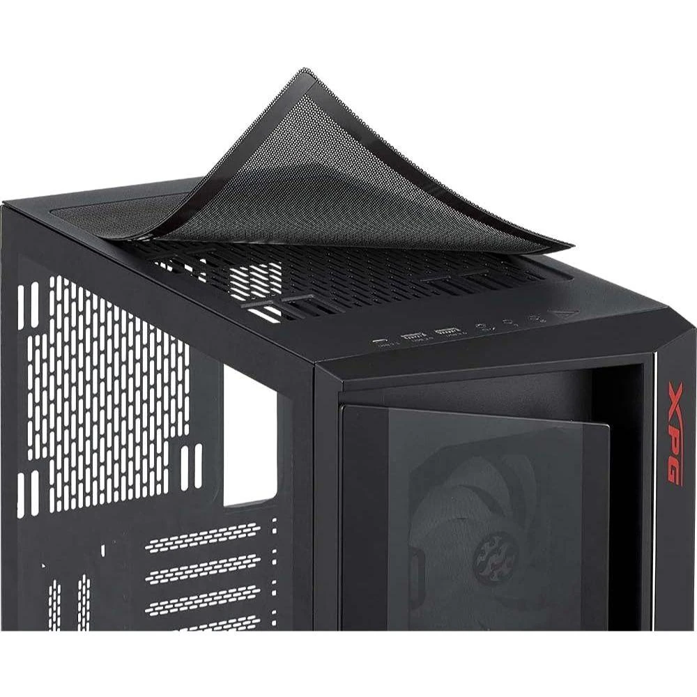 XPG Cruiser ARGB Mid-Tower ATX Gaming Case - Black - Image 4