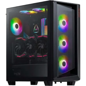 XPG Cruiser ARGB Mid-Tower ATX Gaming Case - Black