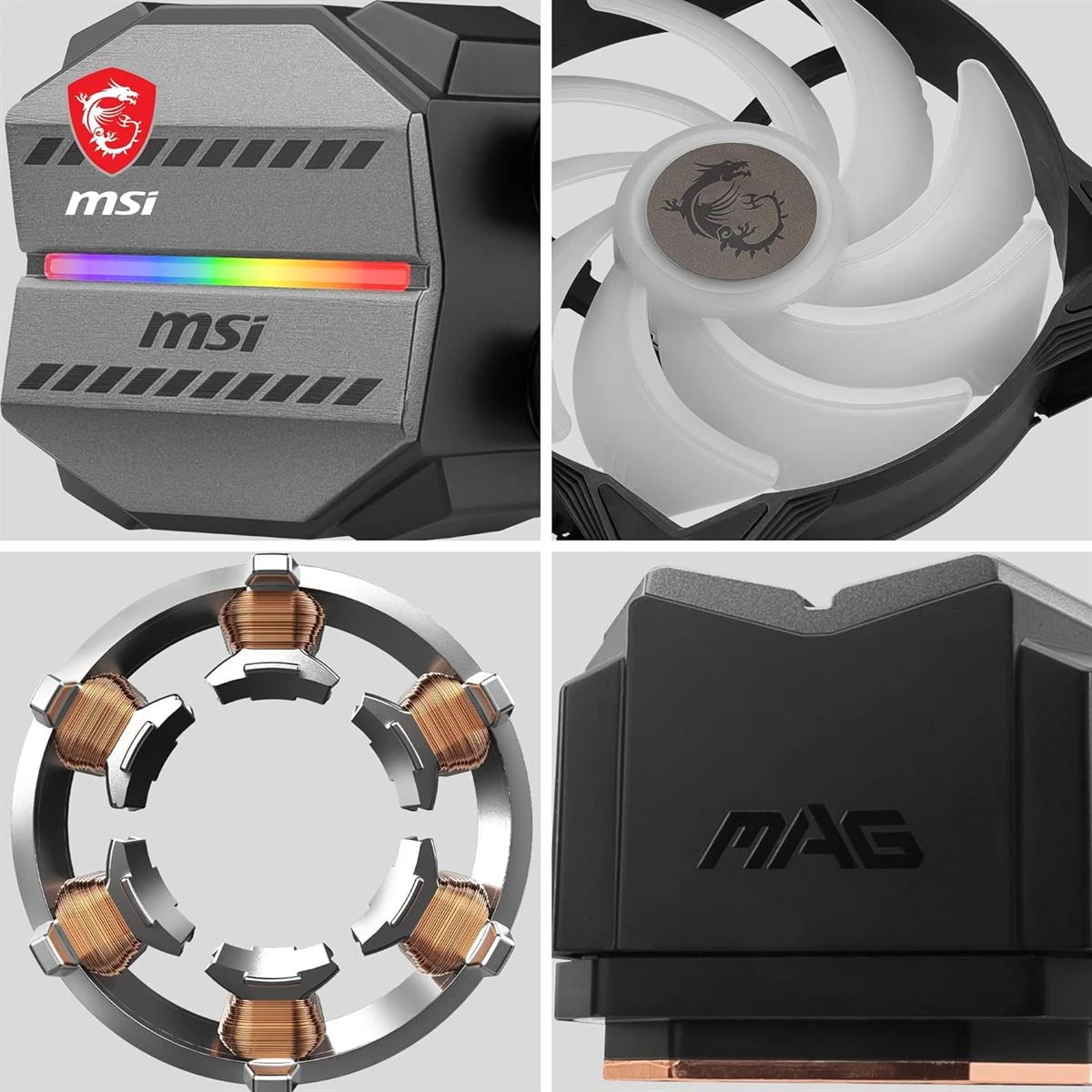 MSI MAG CoreLiquid M360 ARGB AIO 360mm Liquid CPU Cooler - Image 4
