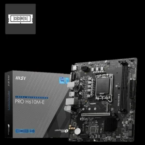 MSI Pro H610M-E DDR5 Intel 12/13th Gen microATX Motherboard