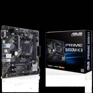 Asus Prime B450M-K II AMD AM4 microATX Motherboard