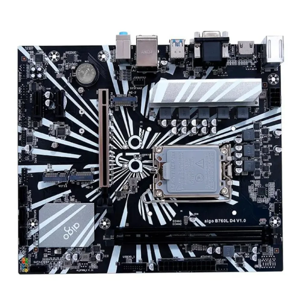 DarkFlash Aigo B760-L DDR4 Intel 12/13/14th Gen microATX Motherboard - Image 3