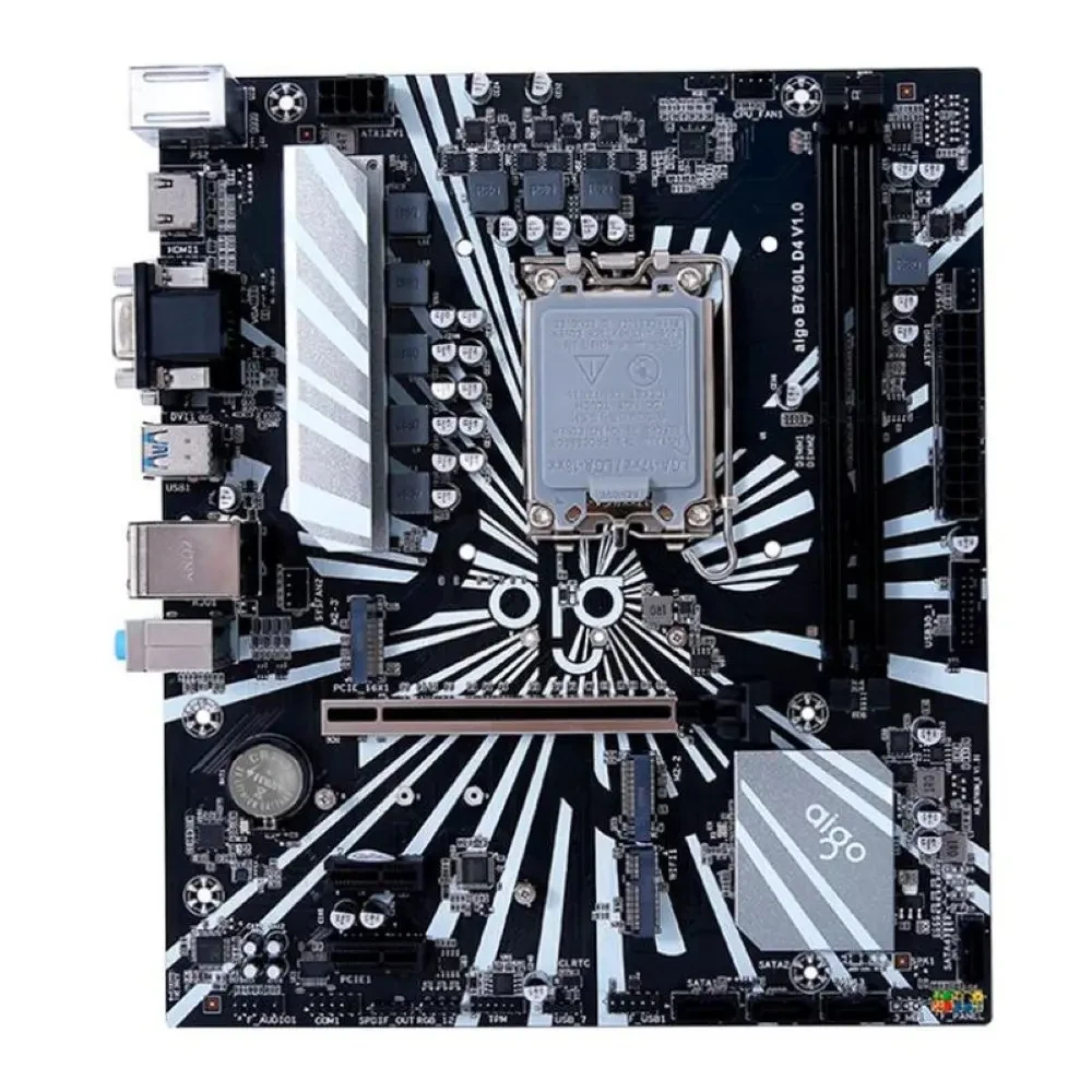 DarkFlash Aigo B760-L DDR4 Intel 12/13/14th Gen microATX Motherboard