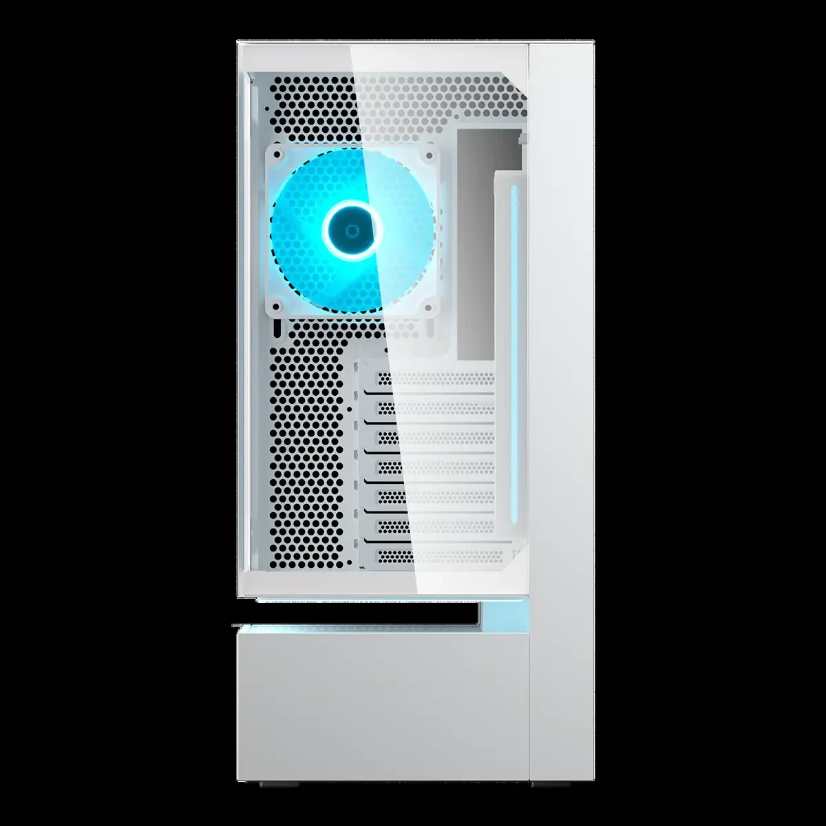 Cougar CFV235 RGB Free-Floating Mid-Tower ATX Gaming Case - White - Image 3