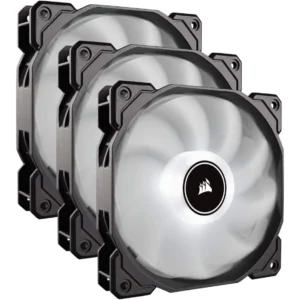 Corsair AF120 LED White Low Noise Cooling Fan Triple Pack For Desktop - Box Open